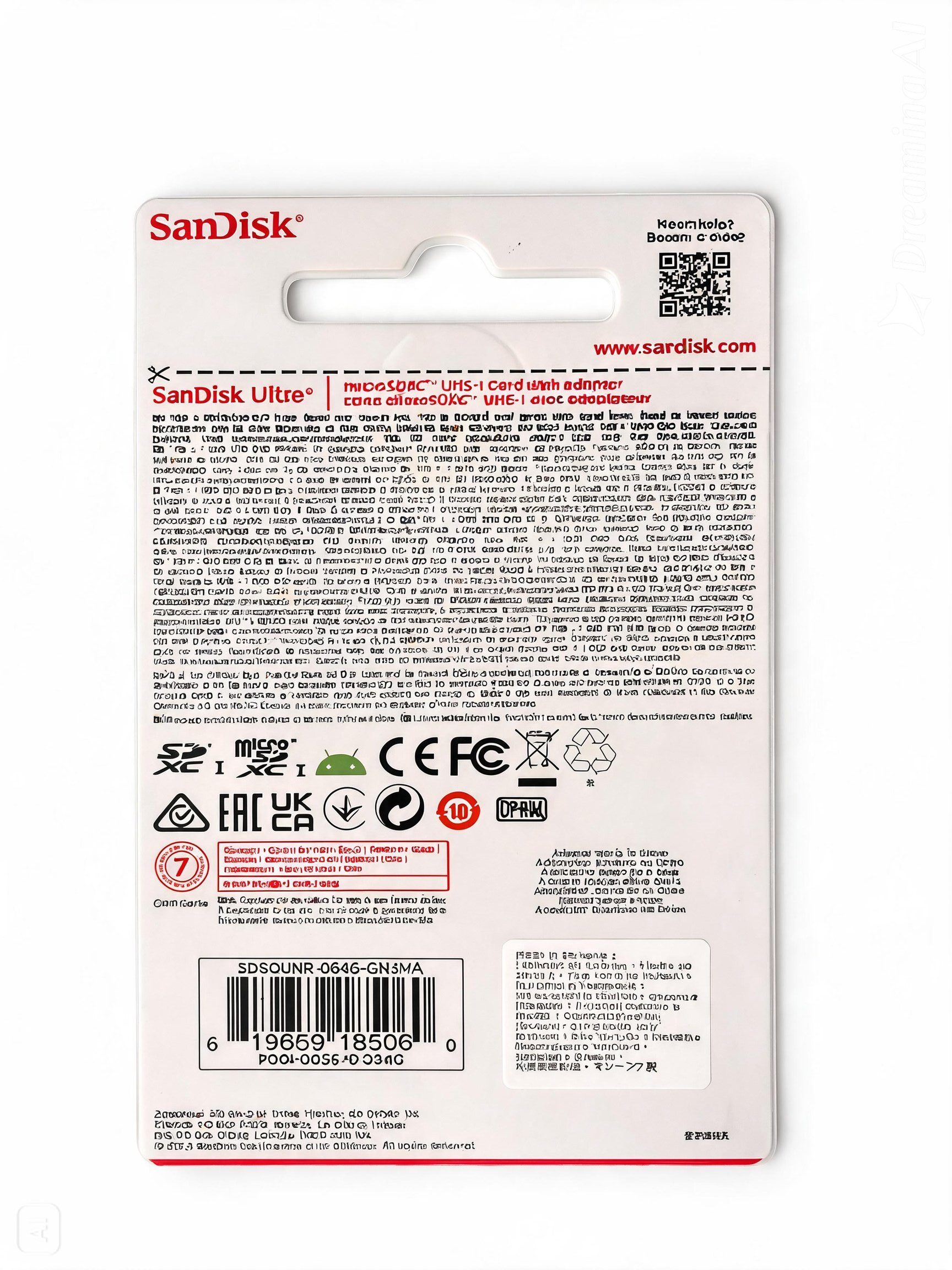 Cartão SDXC SanDisk Extreme 128GB Classe 10 — 190MB/s 4K/8K - Imagem 2