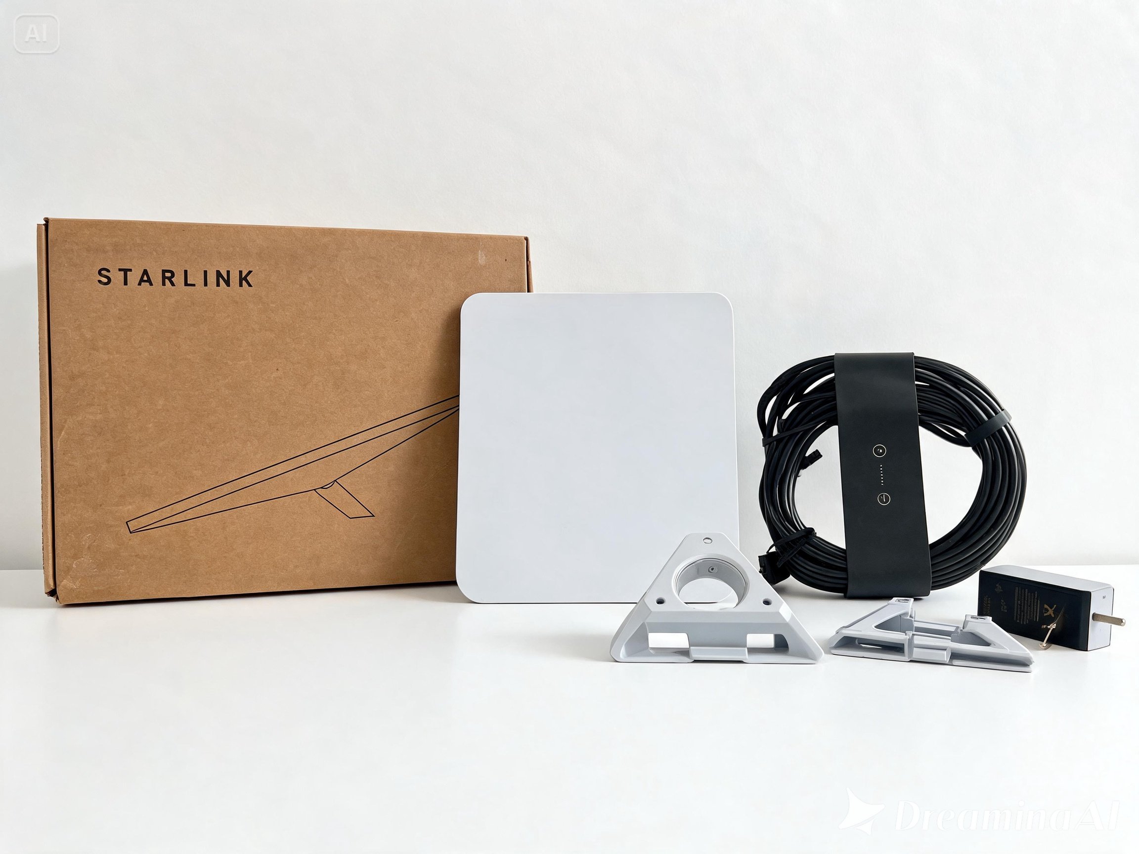 Starlink Mini — Kit Completo com Antena e Roteador