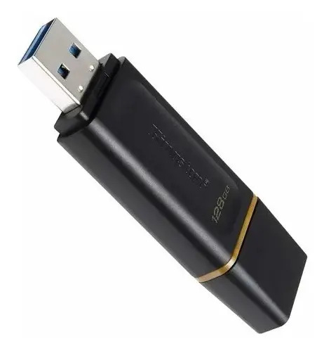 Pendrive Kingston DataTraveler Exodia 128GB USB 3.2 com conector USB-A